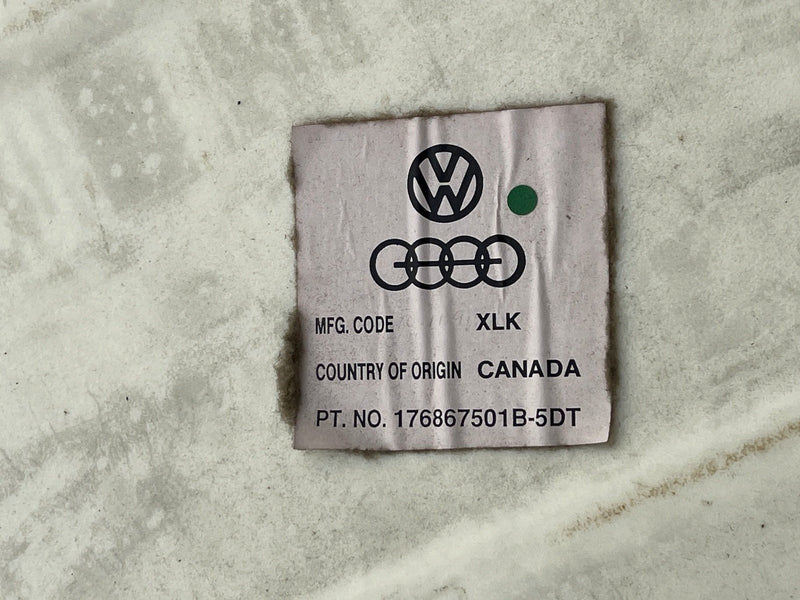1985-1992 Volkswagen Golf Headliner Black Cloth 176867501 OEM