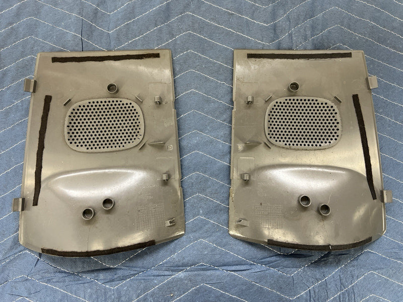 1993-1997 Volvo 850 850R Wagon Only D Pillar Trim Speaker Cover Pair OEM #4546E