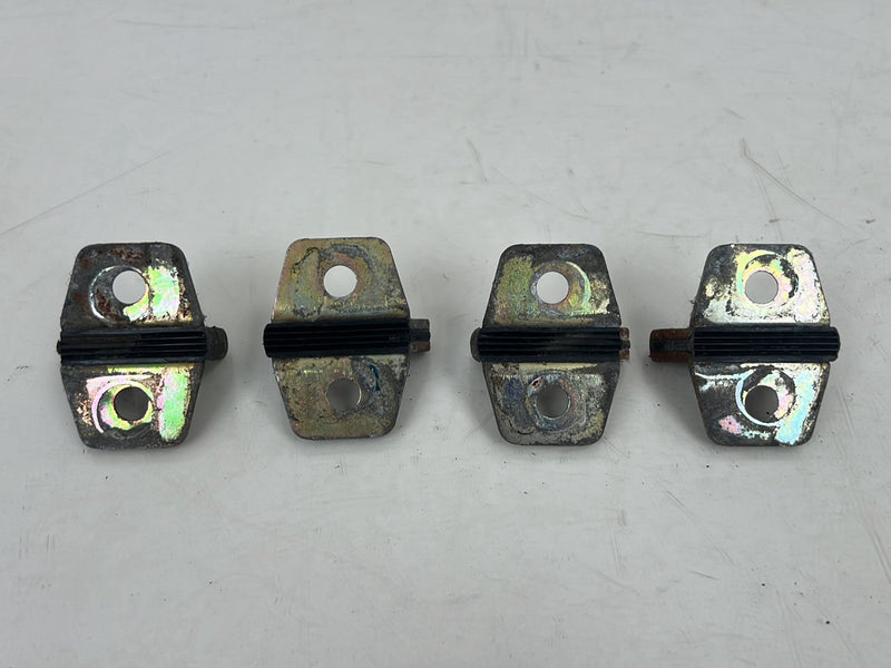 1990-1992 Volvo 740 745 940 Door Catch Striker Plate Set of 4 OEM #5986EM