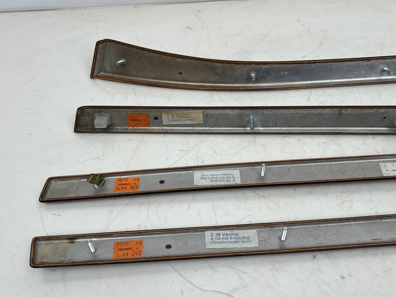 1997-2003 BMW E39 525i 528i 530i Set Of 4 Door Trim Interior Wood Verona #550M