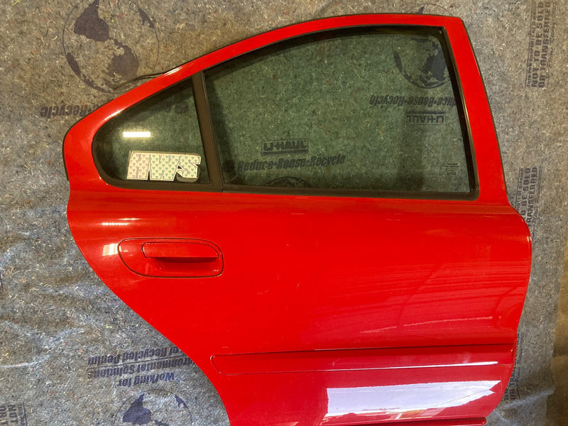 2005 2006 2007 Volvo S60R S60 V70R Rear Passenger Right RH Door Red OEM #1290M