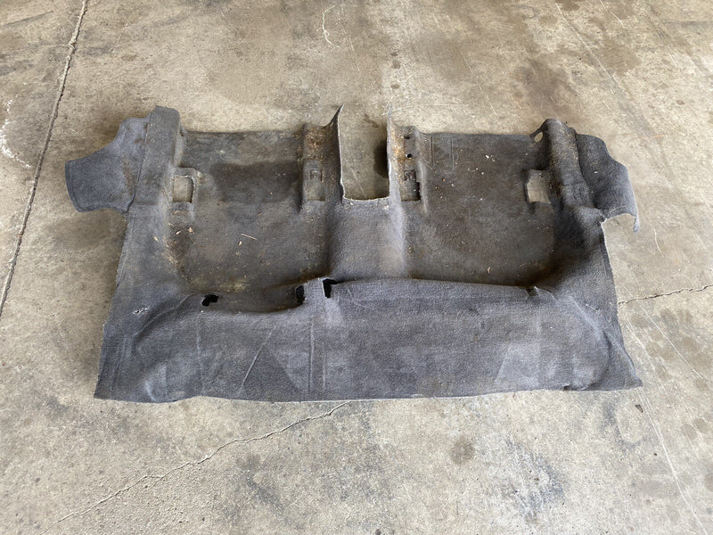 98-00 Volvo V70 V70R XC Rear Floor Charcoal Carpet OEM #1473E