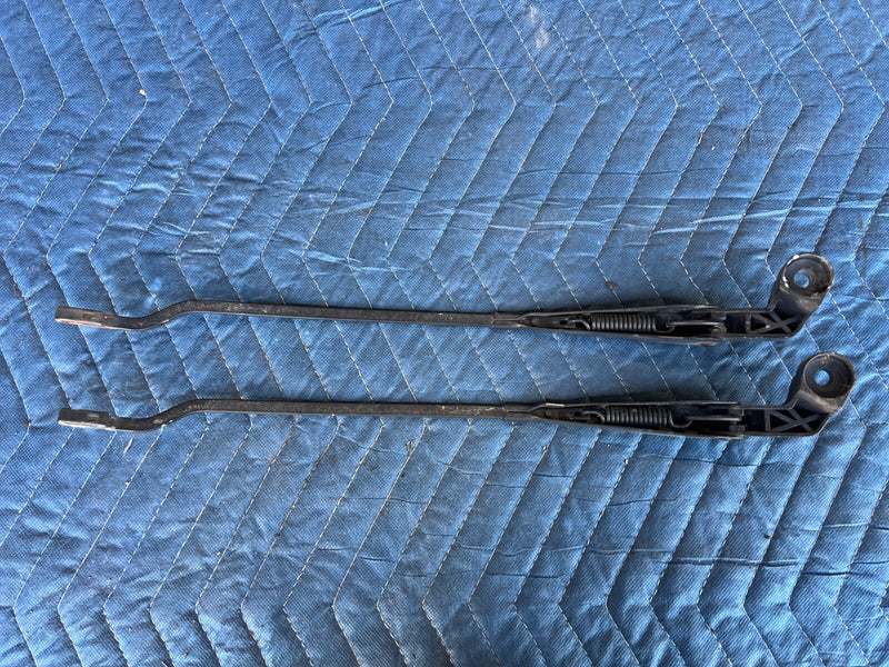 1983-1985 Porsche 944 Front Right & Left Windshield Wiper Arm Pair OEM #2458EM