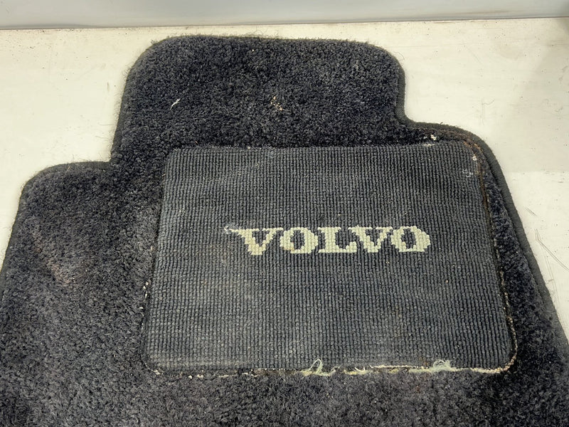 1975-1980 Volvo 244 240 Dark Blue Floor Mat Set of 3 Carpet OEM #5394EM