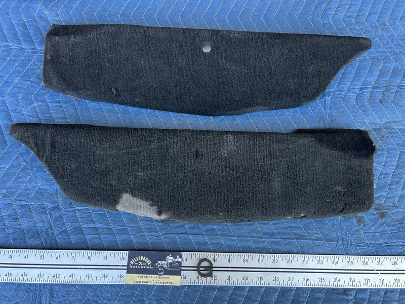 1998-2003 Jaguar XJR XJ8 X308 L & R Rear Seat Lower Carpet Trim Pair OEM #4697E