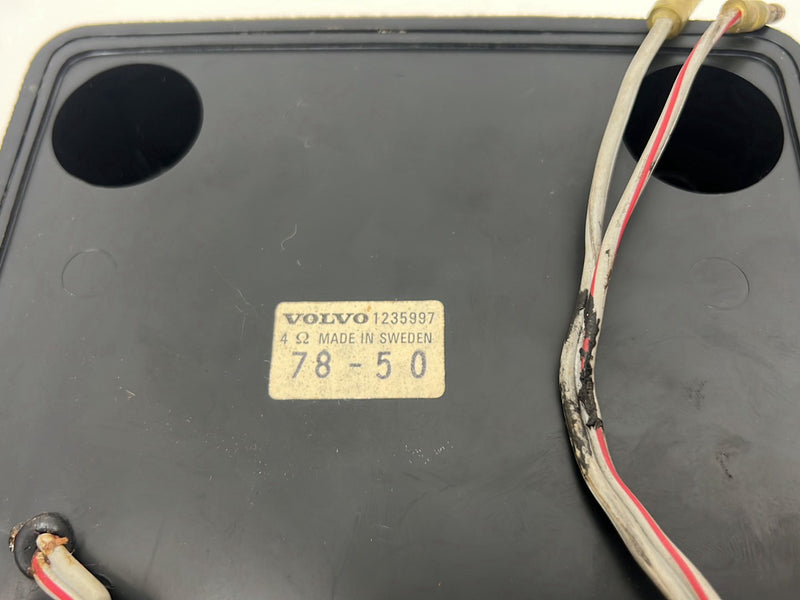 1975-1980 Volvo 244 240 Front Door Right & Left Speaker Set 1235997 OEM