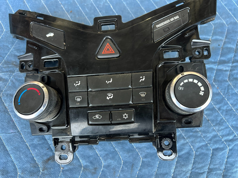 2012-2015 Chevy Cruze Climate HVAC Heater AC Control 95146207 OEM #2192CN