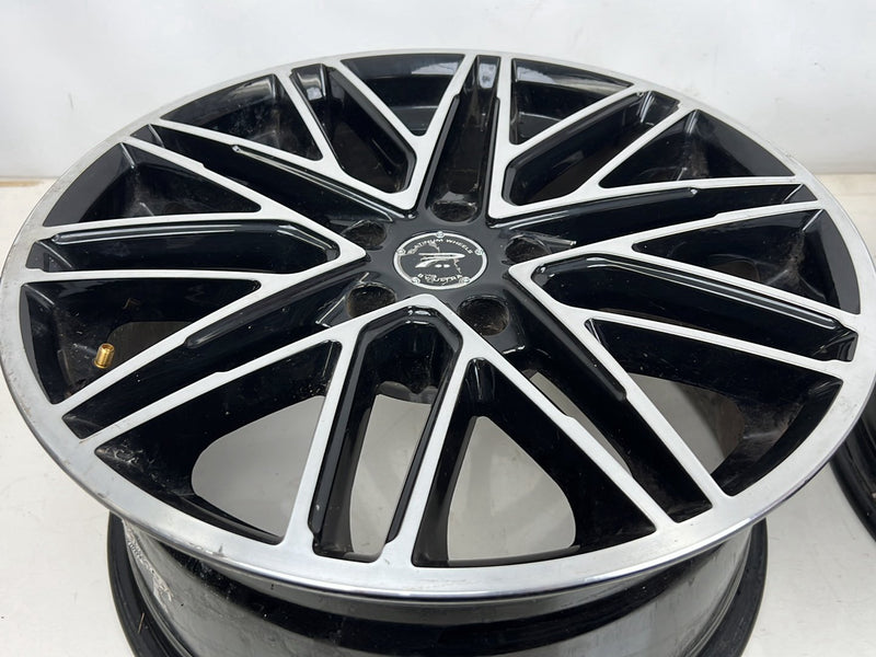 2004-2007 Volvo S60R V70R Platinum by Ultra 17x8" Wheel Pair Silver OEM #5831EM