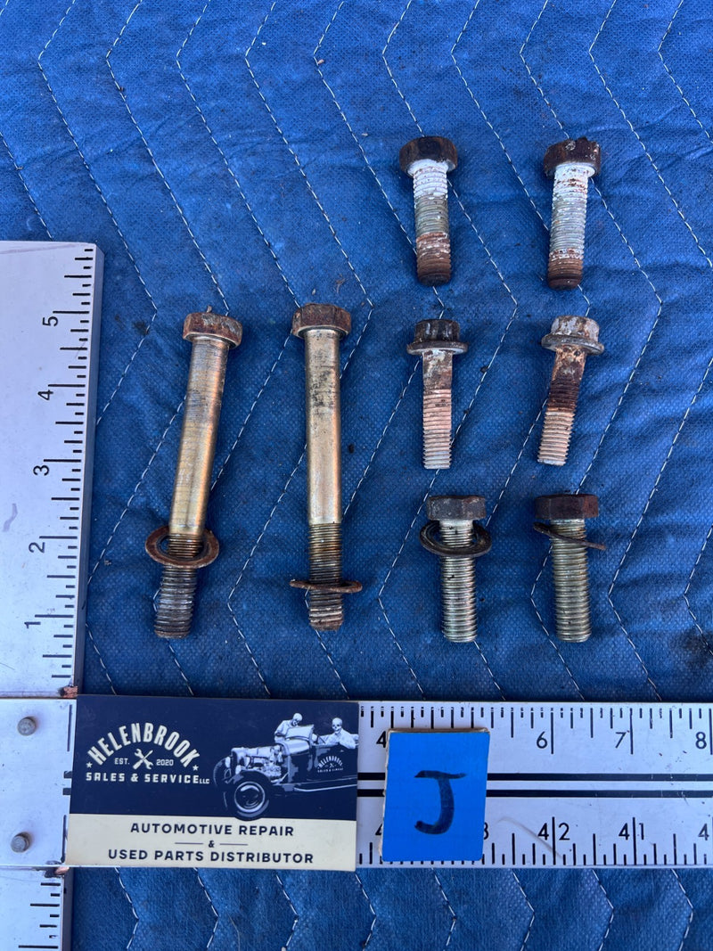 1986-1993 Volvo 240 244 Sedan Bell Housing Mounting Bolt Hardware OEM #4258EM