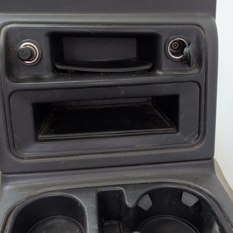 2003-2006 Chevy Tahoe Suburban Center Console Assembly Black OEM Rear Audio