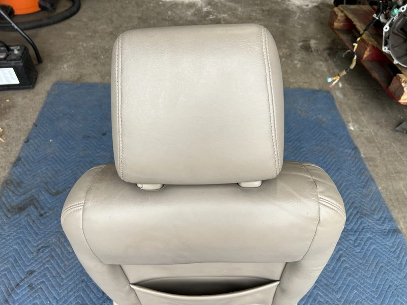 2002-2006 Toyota Camry Front Driver Left LH Seat Beige Leather OEM #5009EM