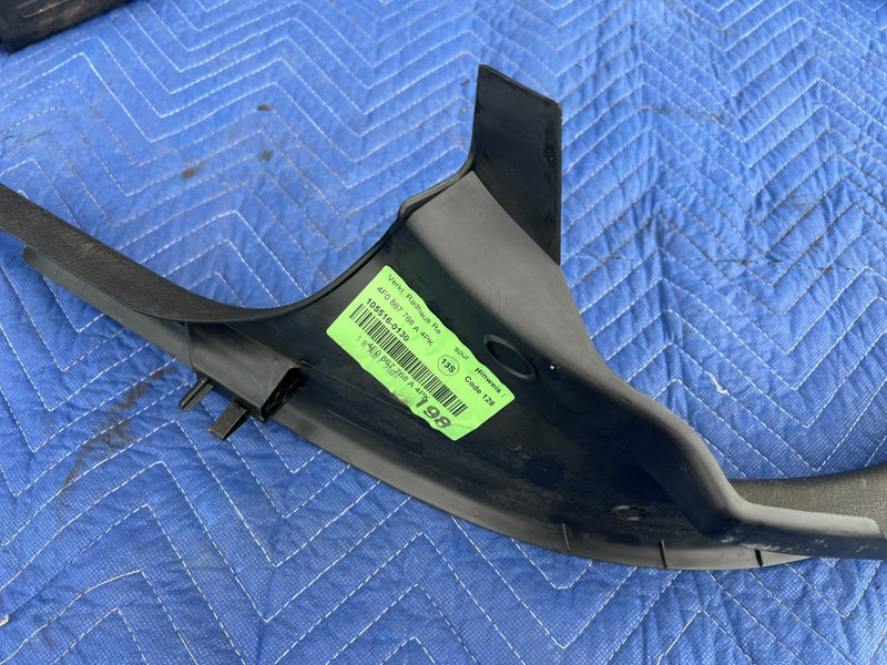 2005-2011 Audi A6 Right & Left Rear Door Sill Scuff Plate Cover Trim OEM #3417EM