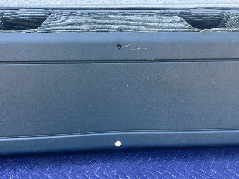 1988-1994 Chevrolet Silverado Ext Cab Rear Bench Seat Two-Tone Blue OEM #5532EM