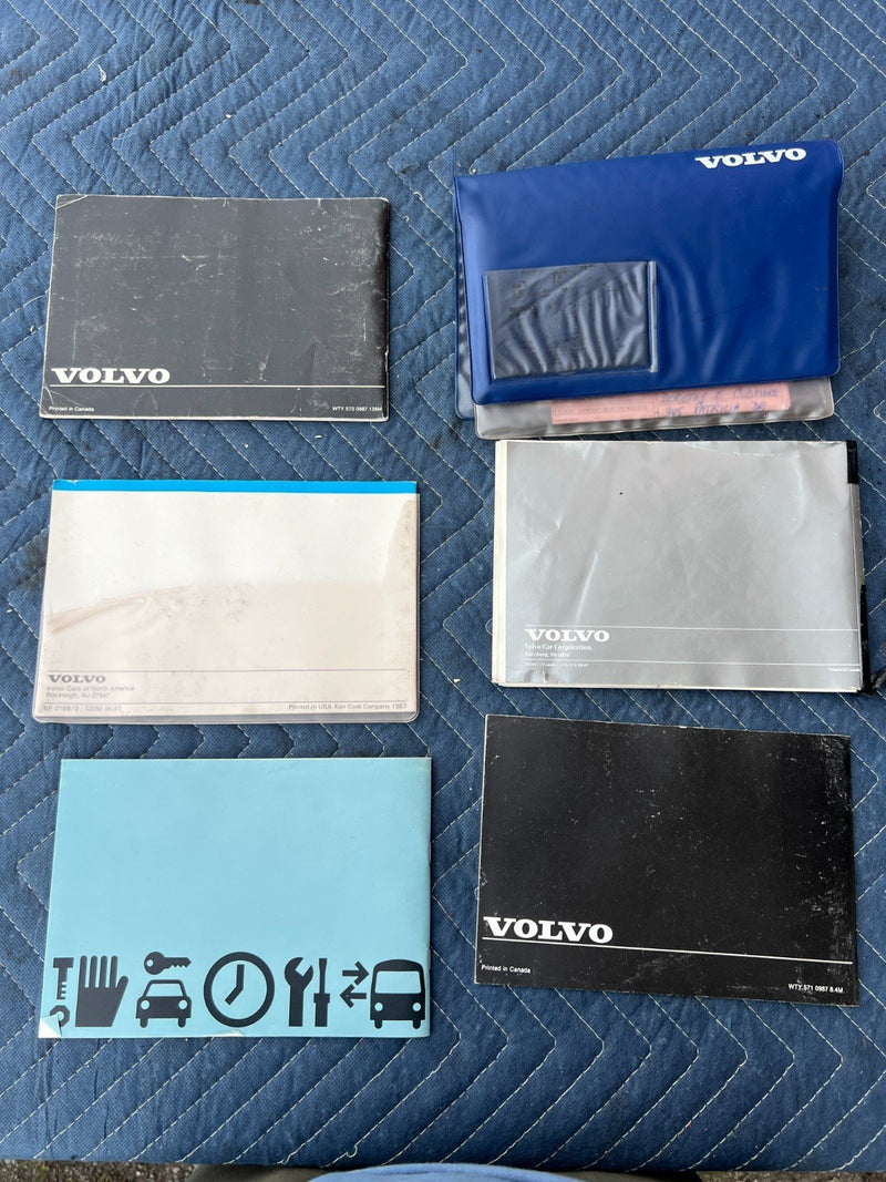 1988  Volvo 240 244 245 Owner's User Manual Pamphlet Booklet OEM #4039EM