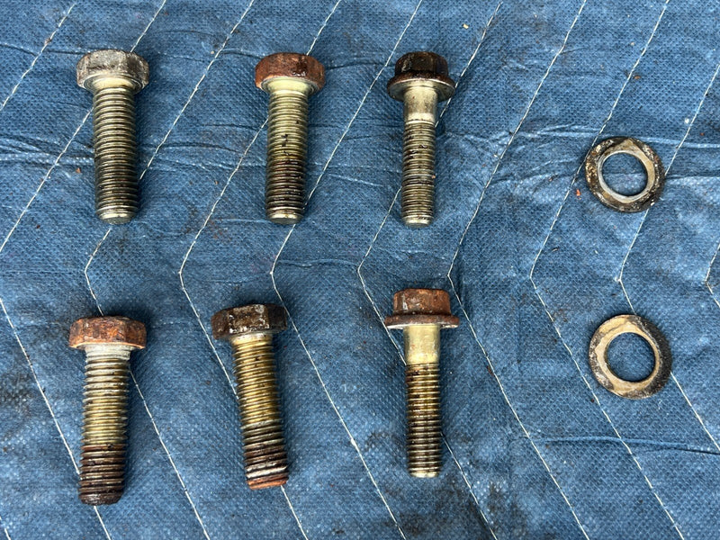 1989-1995 Volvo 740 940 Sedan Transmission Bell Housing Bolt Hardware OE #3798EM