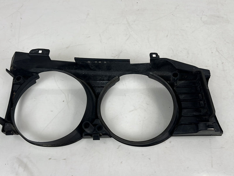 1986-1994 BMW 740iL E32 7 Series Left Headlight Trim Surround Grille OE #6765EM