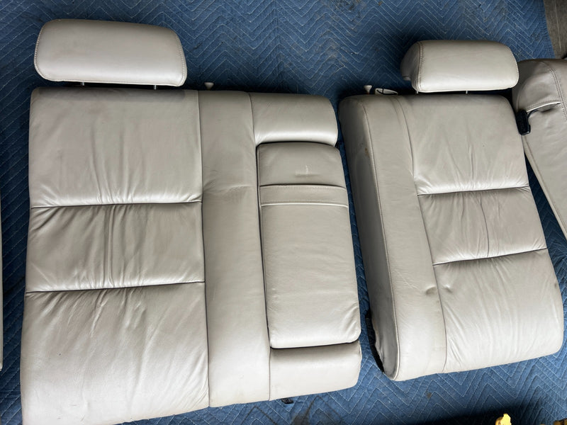 2002-2006 Toyota Camry Complete Rear Seat Assembly Beige Leather OEM #5007EM