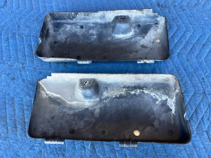 1986-1993 Volvo 240 244 Sedan Tail Light Socket Trim Cover Pair OEM #4359EM