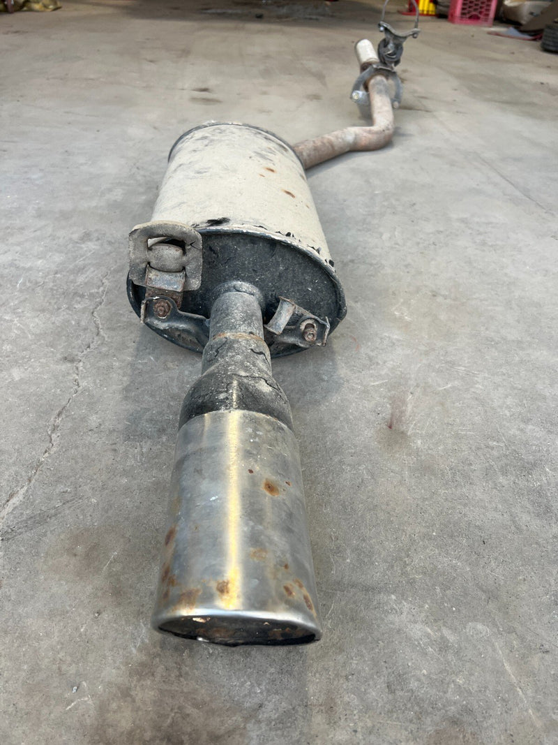 1983-1985 Porsche 944 Exhaust Down Pipe Muffler Resonator Assembly OEM #2467EM