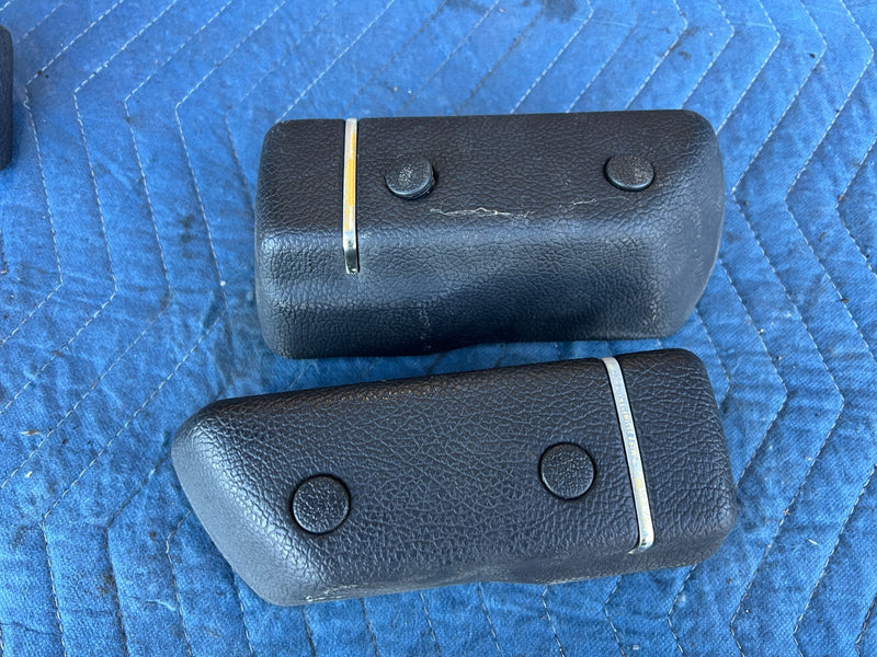 1986-1993 Volvo 240 244 245 Front RH & LH Interior Door Handle Trim OEM #4390EM