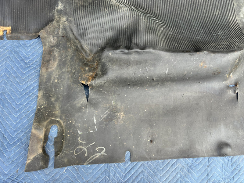 1967-1974 Volvo 140 142 Coupe Rear Trunk Carpet Liner Floor 680903 OEM #4886EM