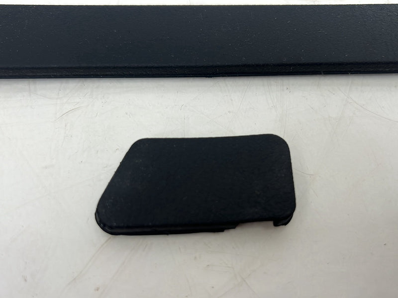 1996-2003 Audi S8 D2 A8 Front Dash Left Trim Strip Pair Black OEM #6483EM