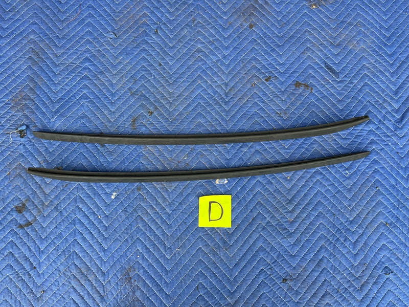 2005-2011 Audi A6 Left & Right Window to A Pillar Trim Seal 4F0854328 OE #3392EM