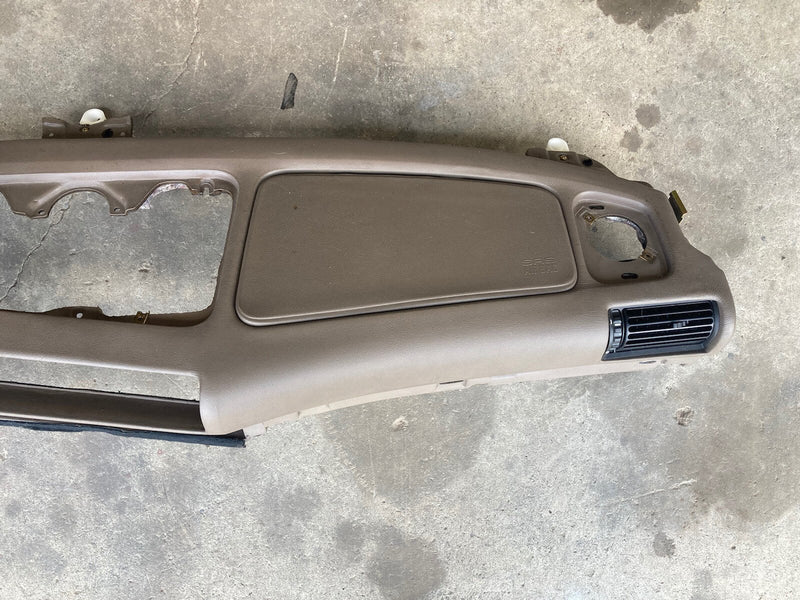 1986-1994 BMW 7 Series E32 Dash Dashboard Assembly Panel Tan Interior OEM #979M