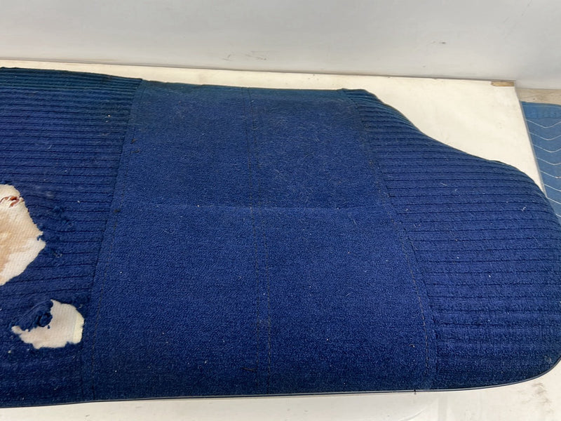 1975-1980 Volvo 244 240 *Sedan Only* Rear Bench Seat Blue Cloth OEM #5388EM