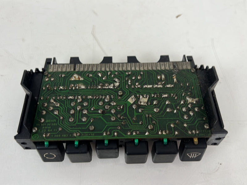 1980-1987 BMW E23 7 Series A/C Heat HVAC Climate Control Switch Panel OEM #5625EM