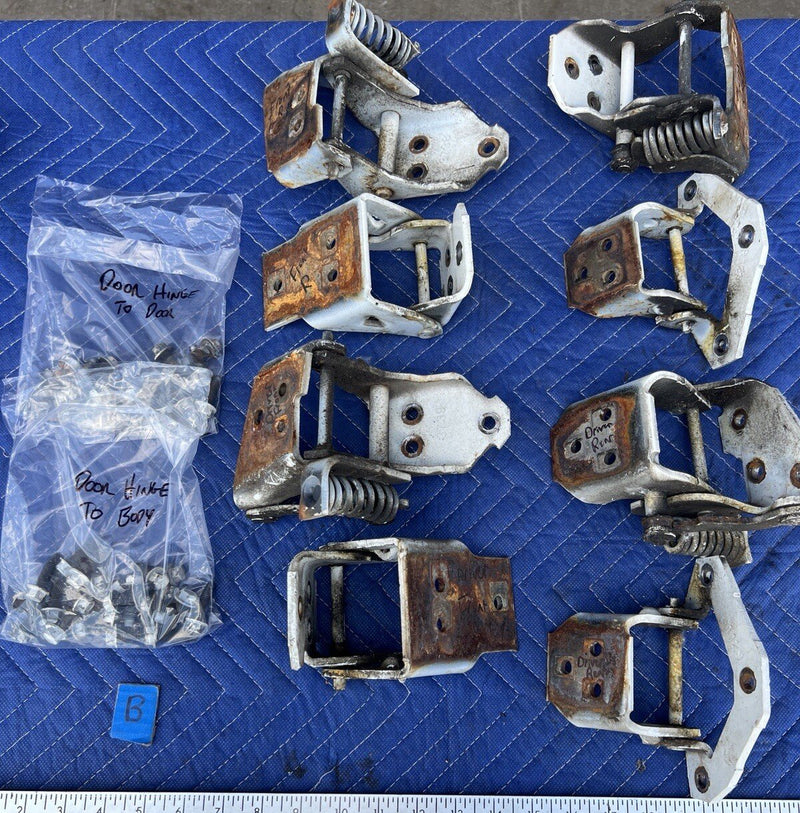 1980-1985 Cadillac Seville Left Right Front Rear Door Hinges OEM #3388M