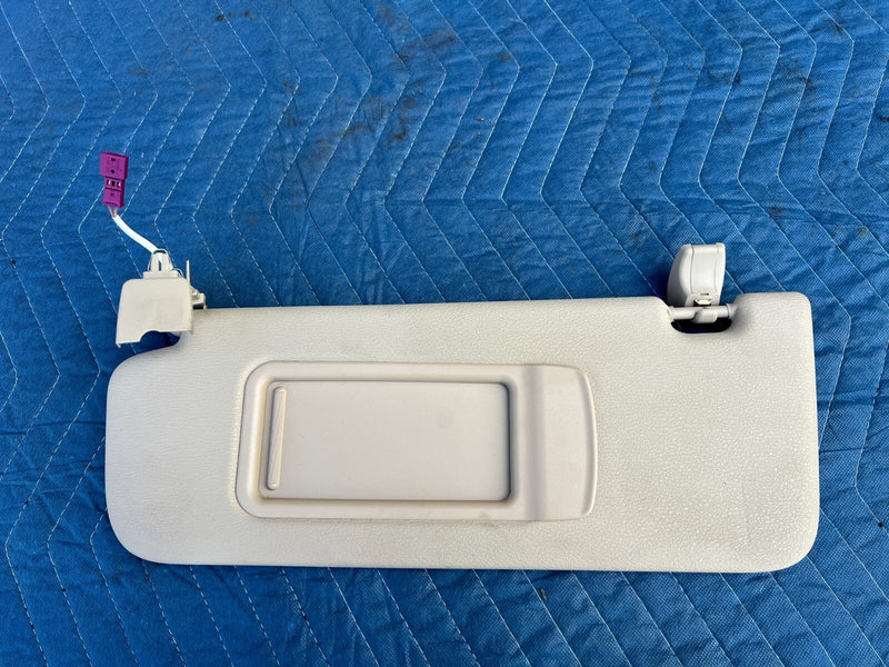 2011-2017 BMW X3 F25 Beige Right & Left Sun Visor Shade Pair OEM #2383EM