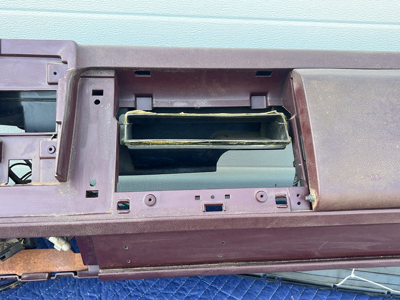 1988-1994 Chevrolet Silverado GMC Sierra Dash Dashboard Panel Maroon OEM #5491EM