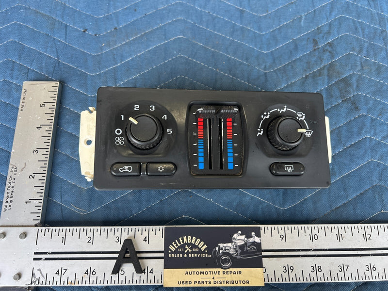 1999-2007 Chevy Silverado Dash AC Heat Climate Control Switch Panel OEM #1537CN