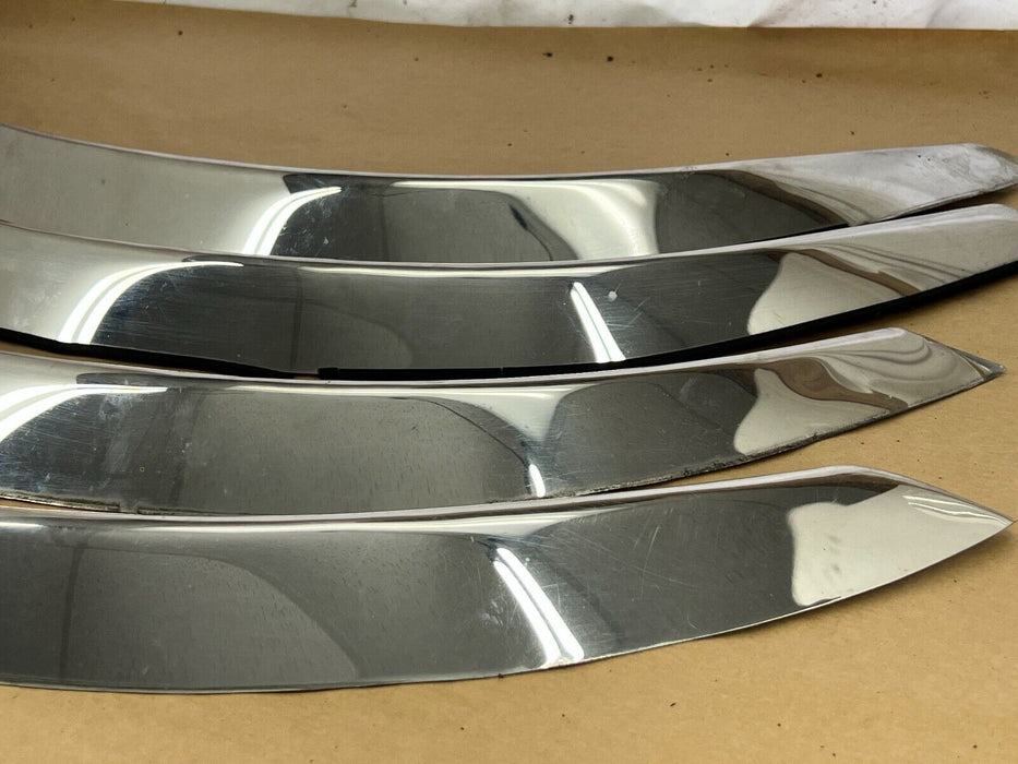 1979-1985 Mercedes 300SD W126 Wheel Well Arch Chrome Trim Set of 4 OEM #311EM