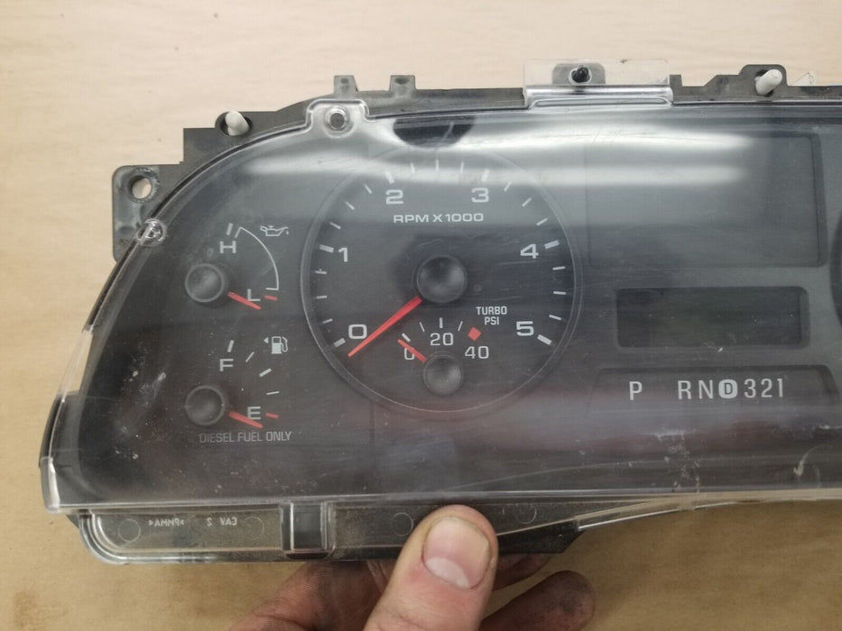 2005-2007 FORD F-350 6.0 OEM GAUGE CLUSTER INSTRUMENT PANEL SPEEDOMETER #CN638