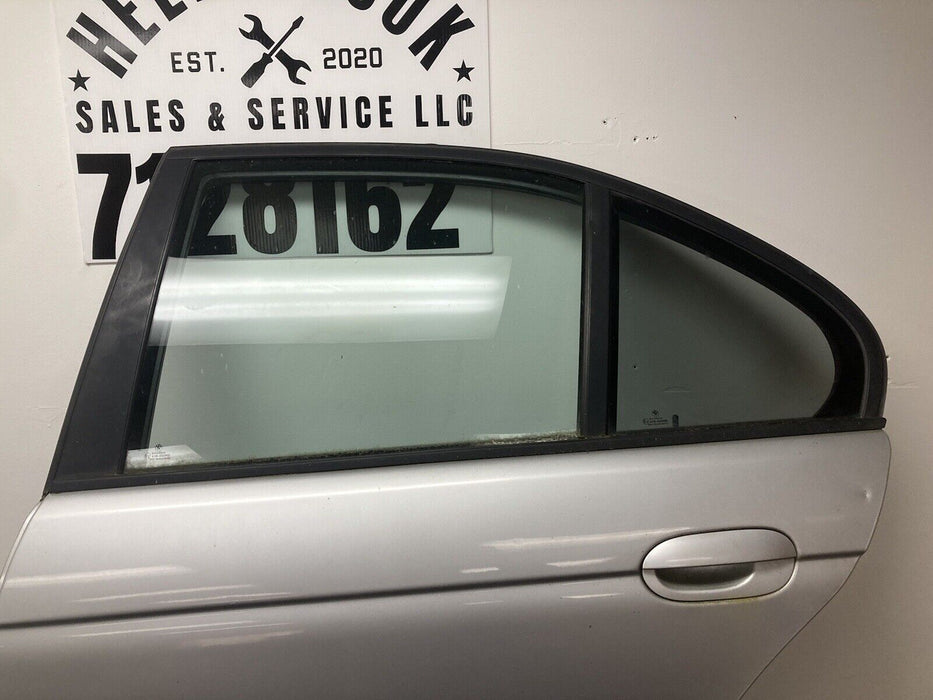 1997-2003 BMW E39 Left Driver Rear Door Silver Back 528￼i 525i 540i OEM #458M