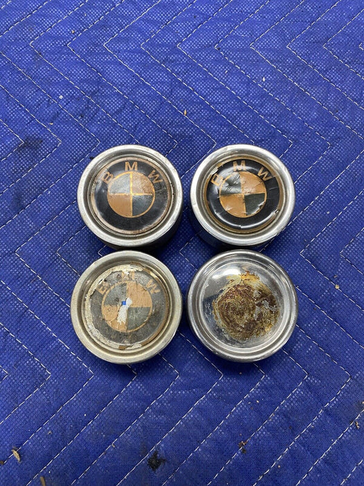 1975-1993 BMW E10 E21 E30 Wheel Center Hub Caps (4) Bottle Caps 13” 14” #3057E