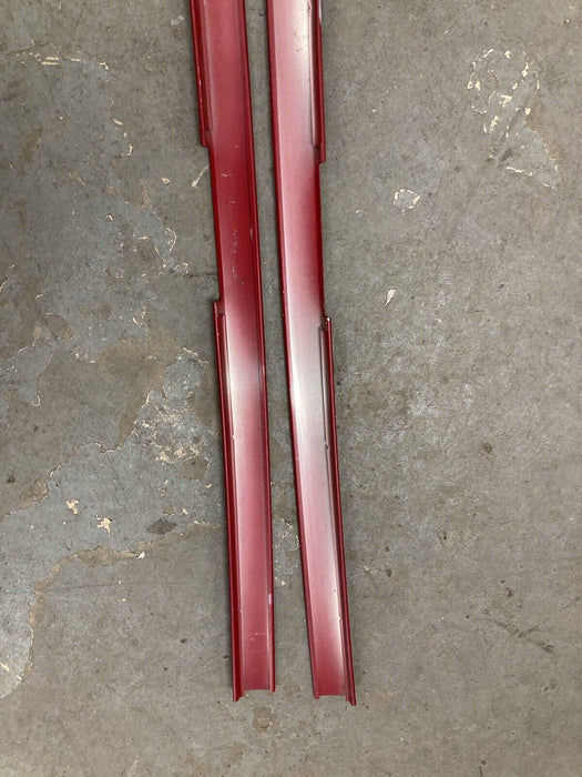 1976-1979 Cadillac Seville Headliner To Roof Trim Red Pair Left Right OEM #1832M