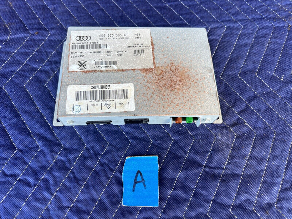 2003-2009 Audi S4 B6 B7 8E Satellite Radio Receiver Module 8E0035593A OEM #649EM