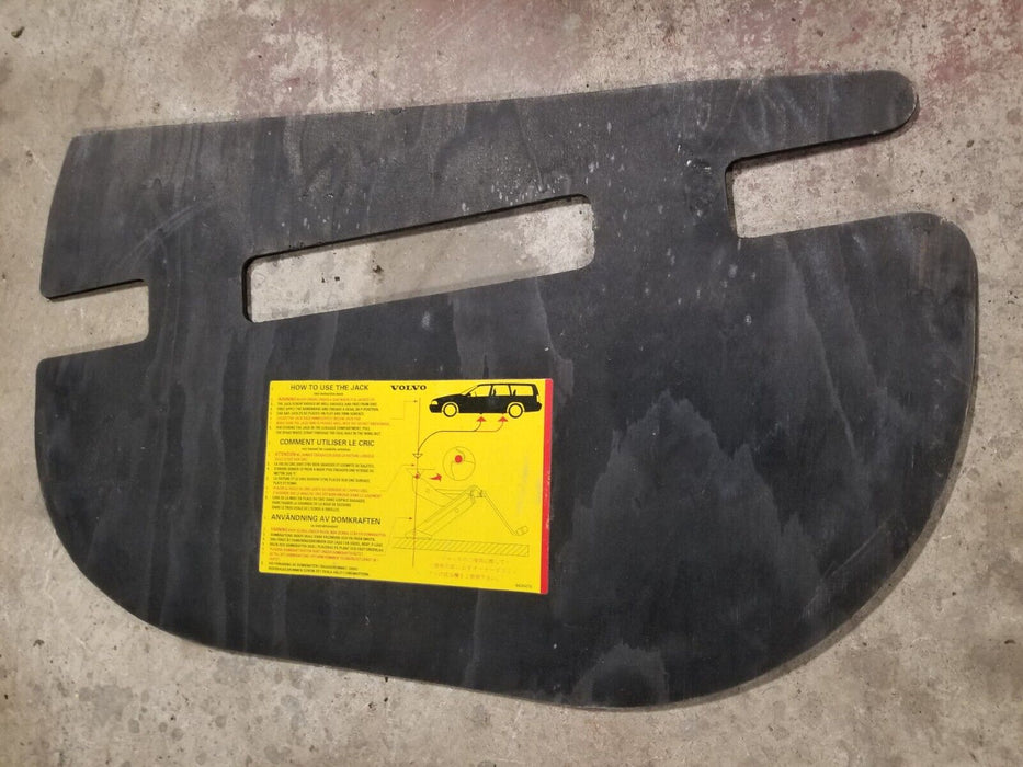 1998-2000 Volvo V70 V70R Wagon OEM Jack Cover Panel #324AN