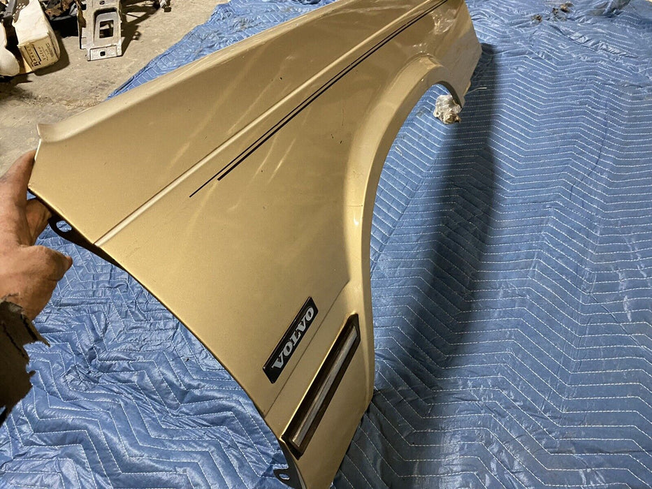 1991-1995 Volvo 940 900 Pass Right Fender Facelift Gold Wagon Sedan OEM #1093E