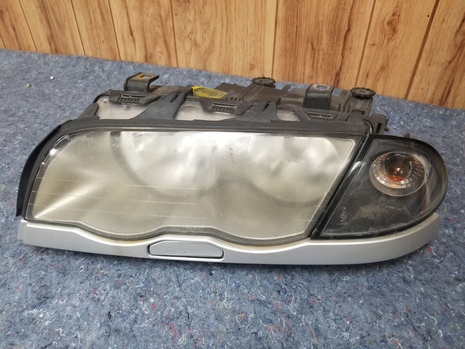 2001-2006 E46 BMW 330XI OEM LEFT DRIVER HEADLIGHT ASSEMBLY STOCK SILVER  #313CN