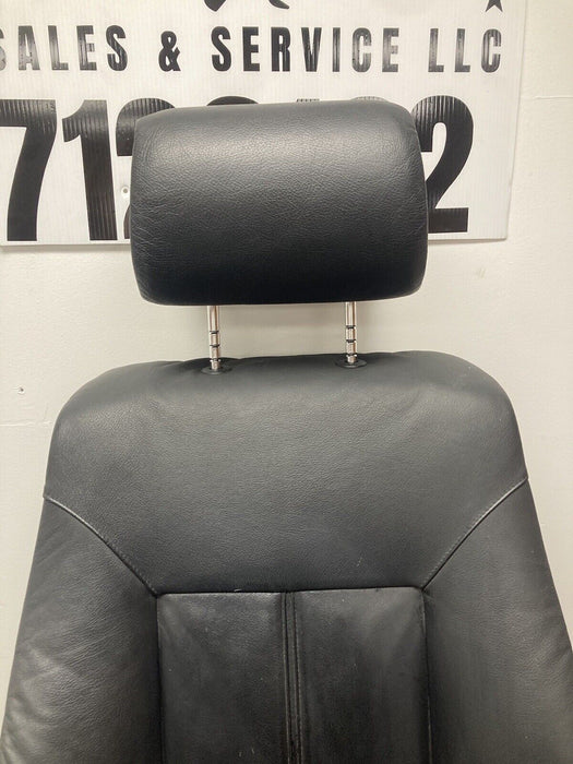 1997-2003 BMW E39 Black Leather Driver Bucket Seat Front 528i 525i OEM #434M