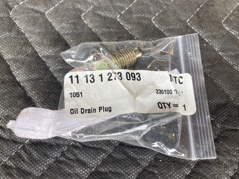 1982-1994 BMW E30 318i 325i Magnetic Oil Drain Plug 11-13-1-273-093 #2193M