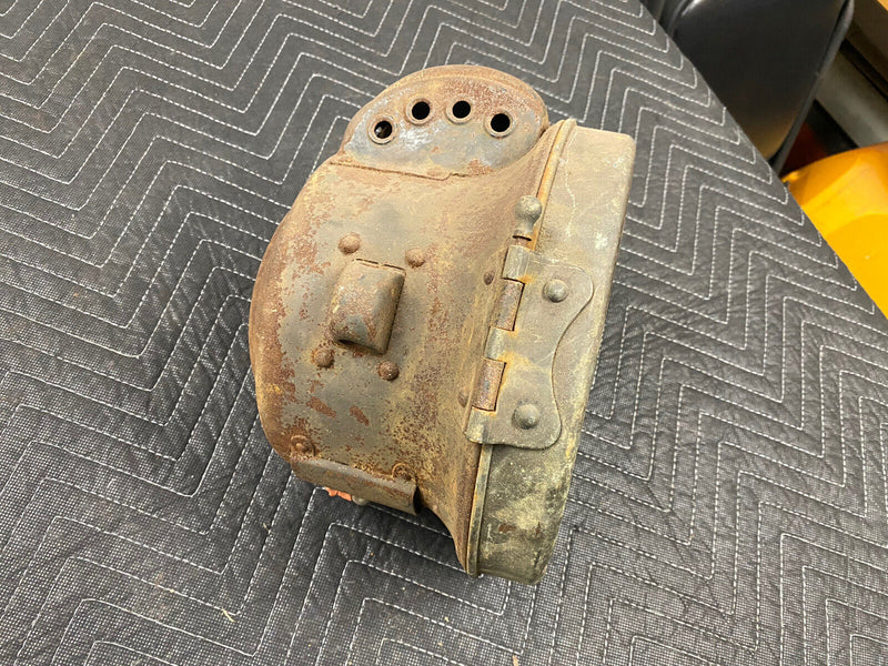 Antique Vintage Car Gas Carbide Headlight Brass & Steel Model T 1910s #2998E