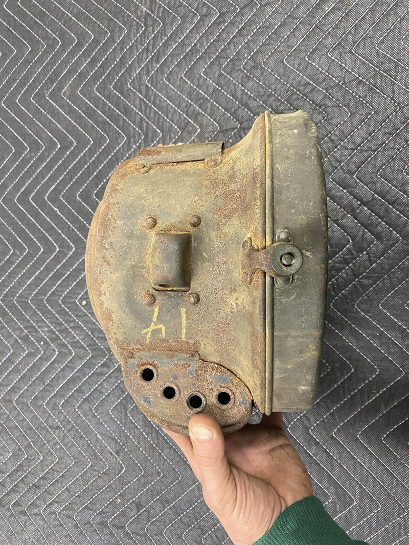 Antique Vintage Car Gas Carbide Headlight Brass & Steel Model T 1910s #2998E