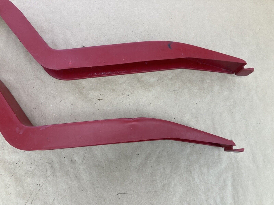 1976-1979 Cadillac Seville Pair Trunk Hinge Covers Red Arm 1736074 OEM #1825M