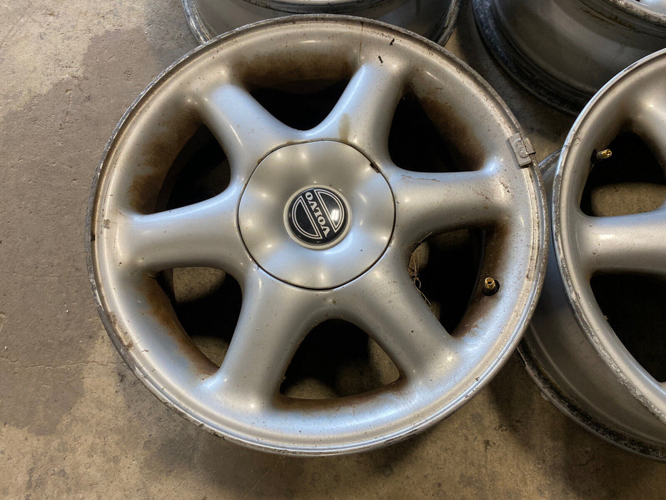 Volvo 850 V70 S70 Set Of 4 Cetus Rims Wheels 9140545 6.5Jx15x43 OEM #1269E