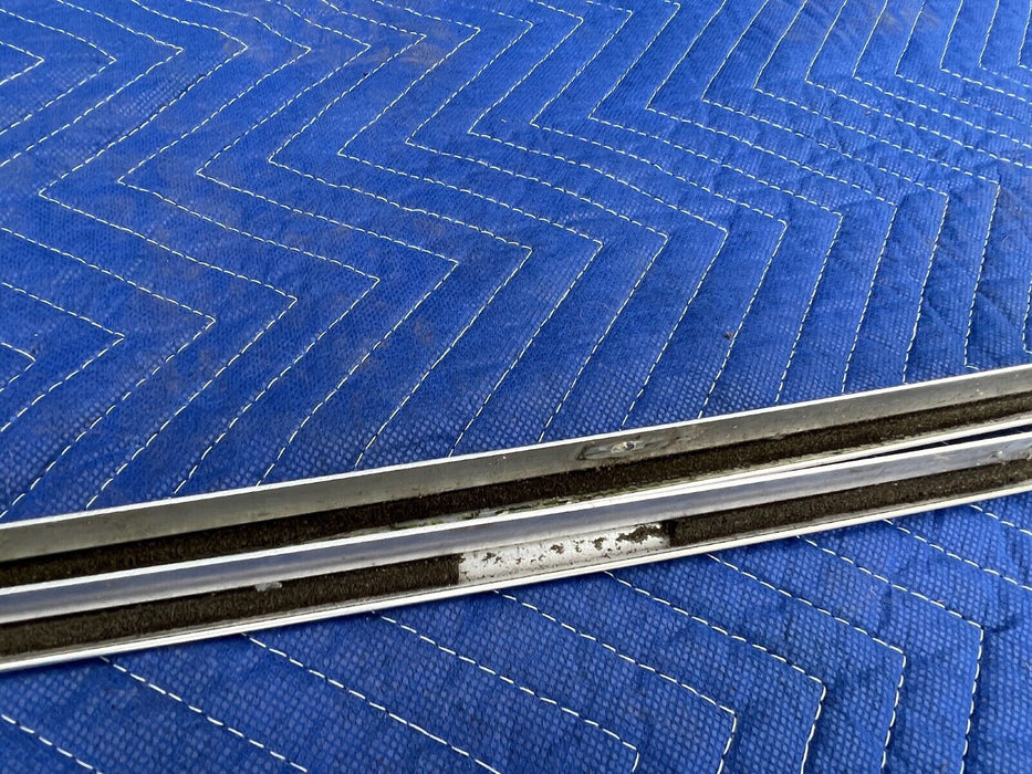 1979-1985 Mercedes 300SD W126 Sedan Exterior Front to Rear Gutter Trim OEM#323EM